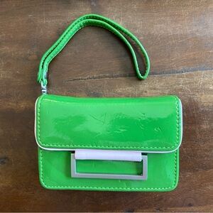 Camera Case‎ Small, Green & Pink Vinyl,